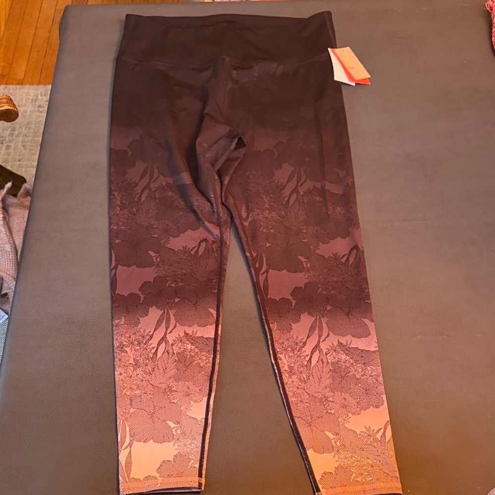 Floral Ombre H&M Leggings NWT